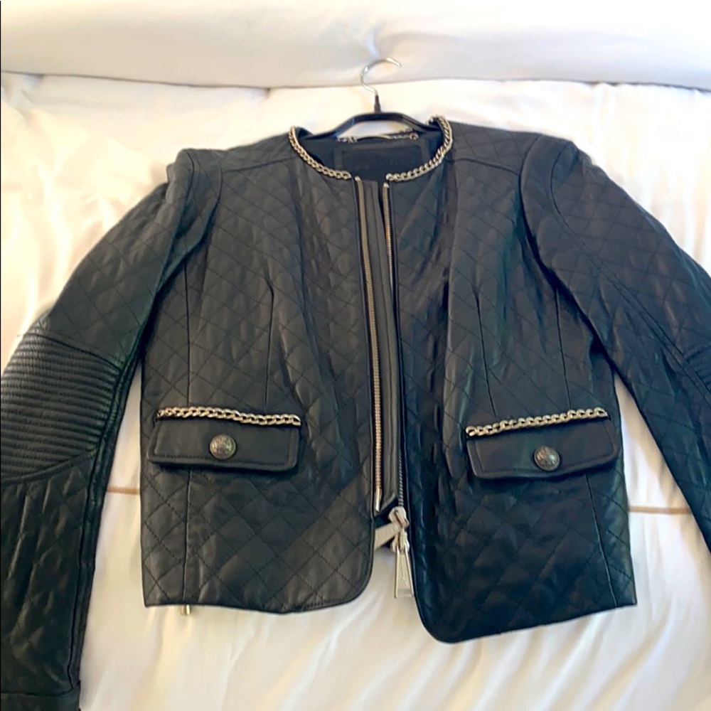 Phillip Plein leather jacket